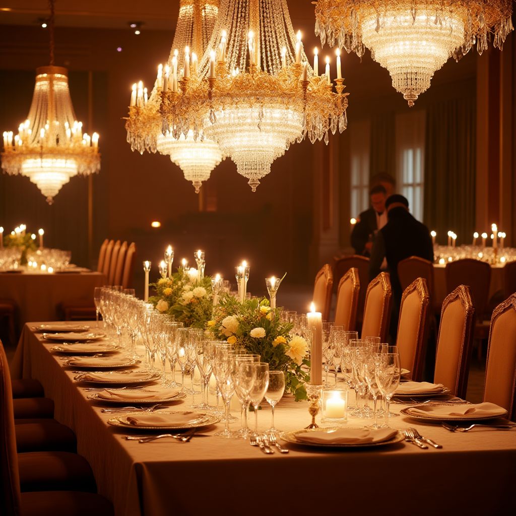 Dîner de gala exclusif