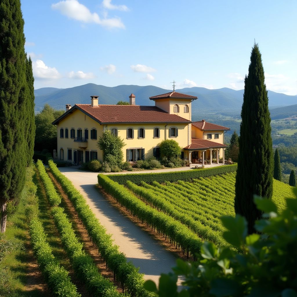 Villa en Toscane