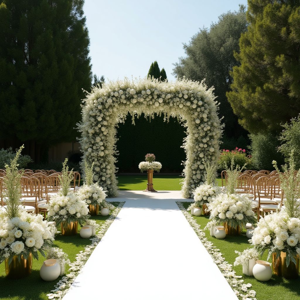 Espace de mariage de luxe